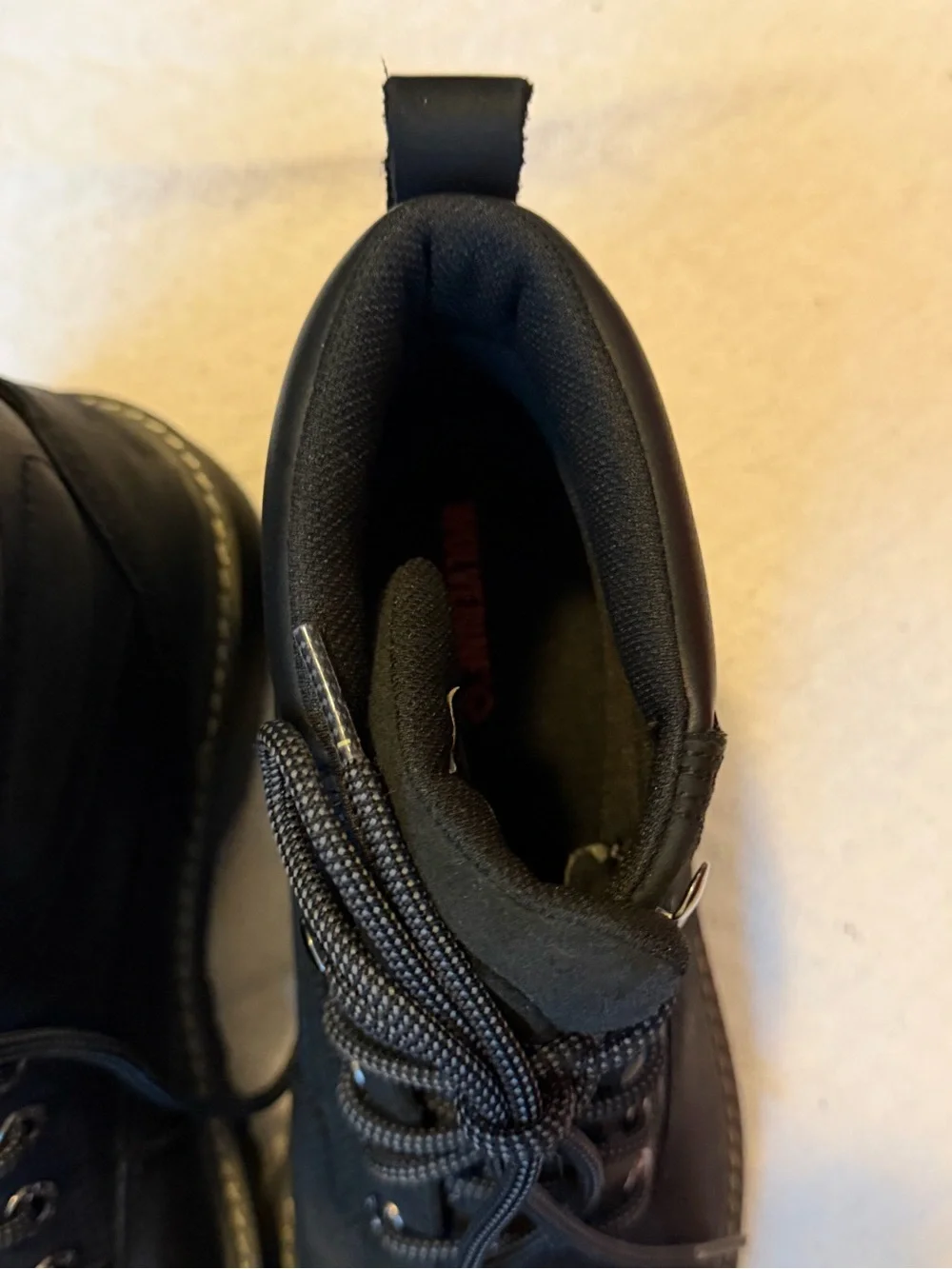Wolverine Waterproof Leather Work Boots Black Men’s 9.5 NWT